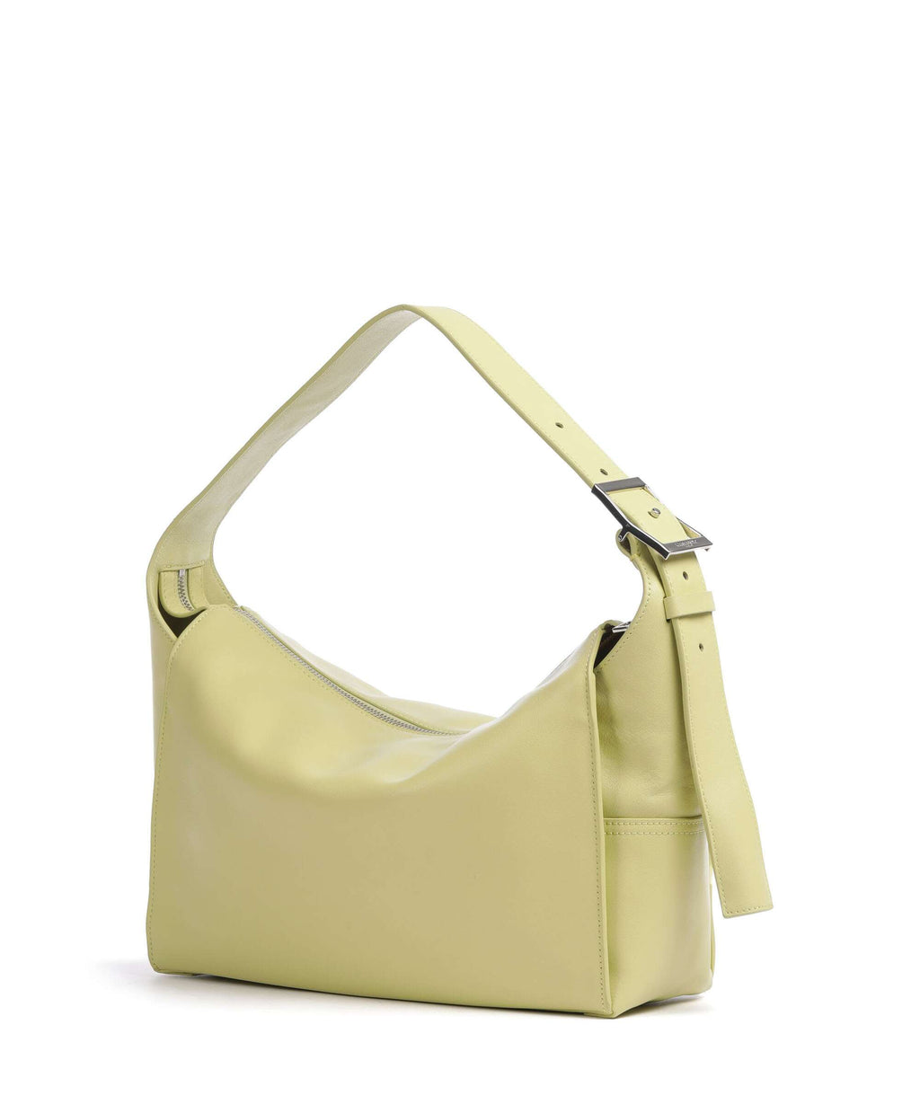 Liebeskind Lou Calf Optic M Hobo bag light mimosa