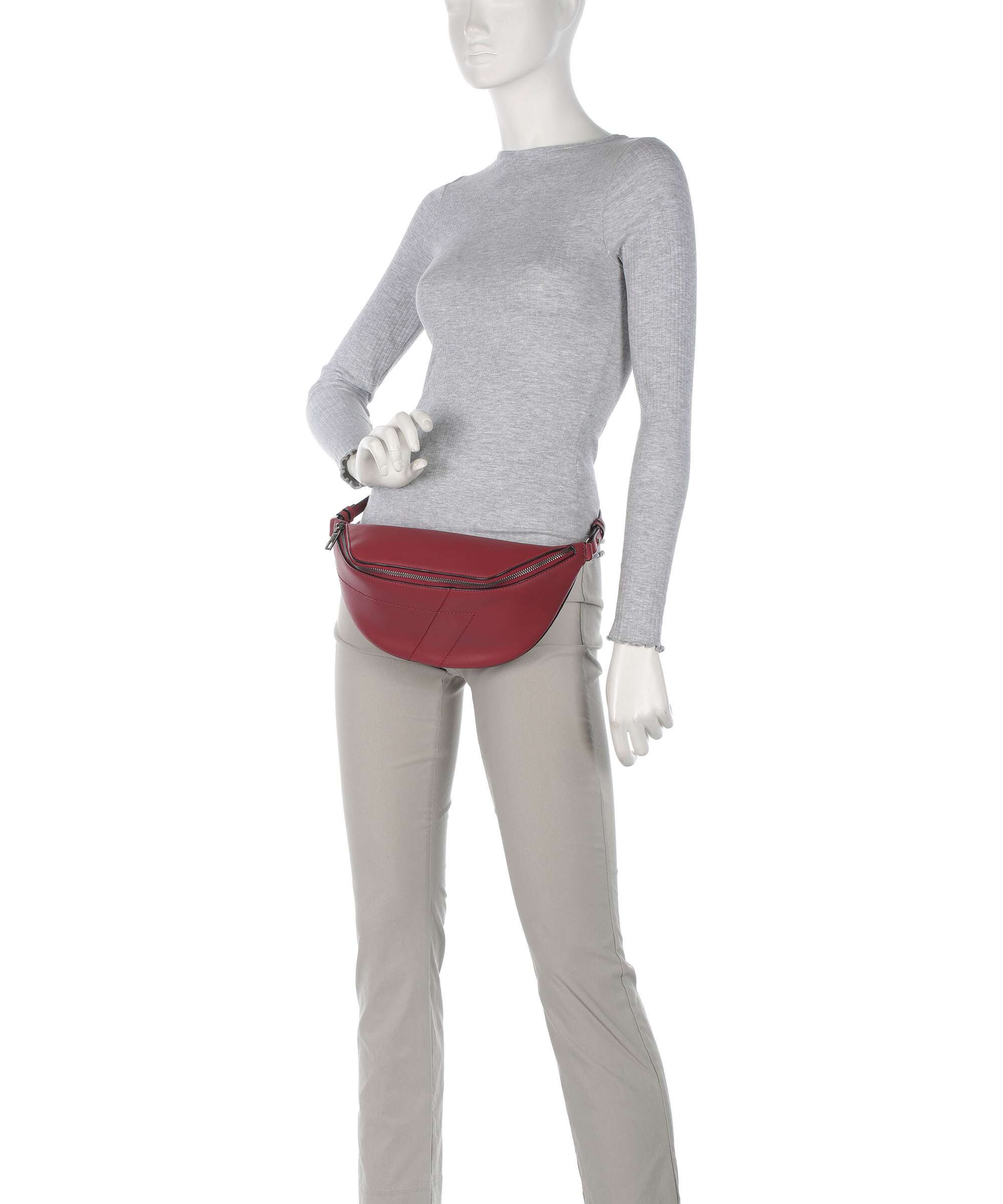 Liebeskind Edda Calf Optic M Belt bag berry
