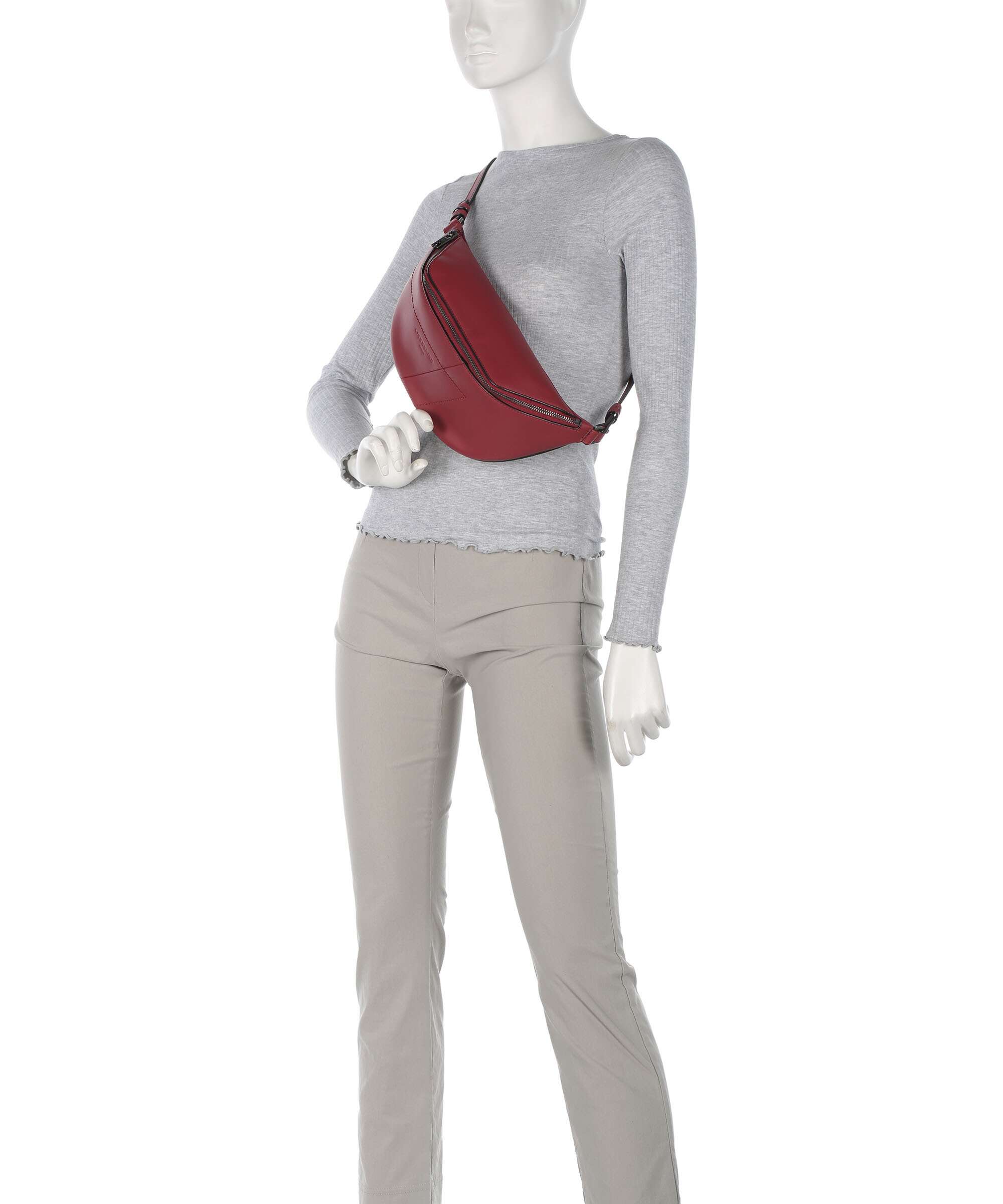 Liebeskind Edda Calf Optic M Belt bag berry