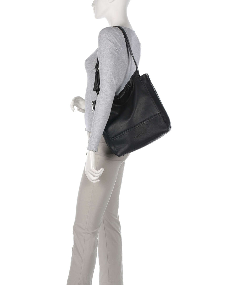 Liebeskind Lou 2 3D Leather M Tote bag black