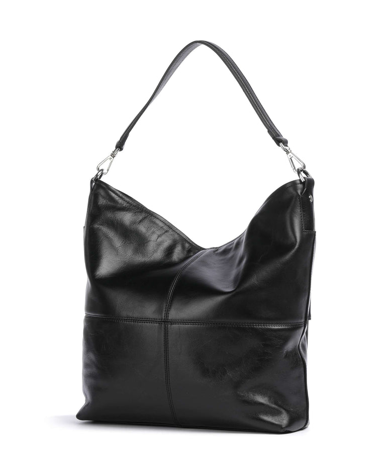 Liebeskind LK 204 Archive Lack Distressed Hobo bag black