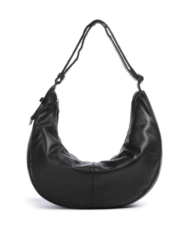 Liebeskind Moon Sheep Natural M Hobo bag black