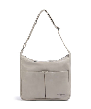 Liebeskind Hera Sheep Natuarl M Hobo bag steel