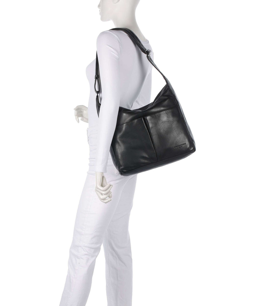 Liebeskind Hera Sheep Natuarl M Hobo bag black