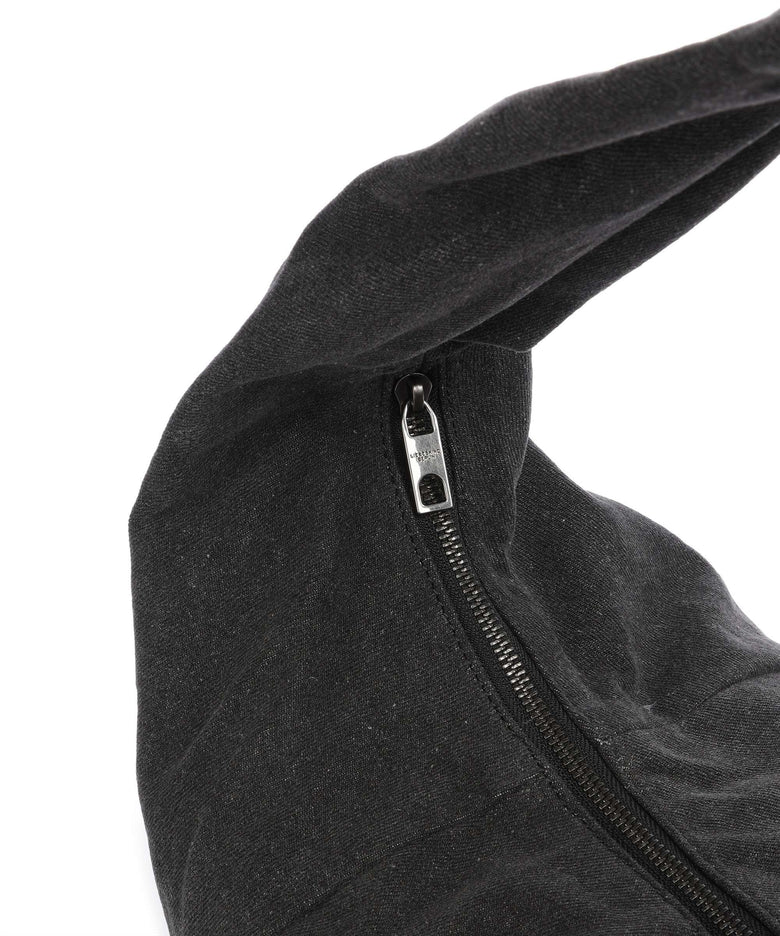 Liebeskind Farrah Denim L Hobo bag black