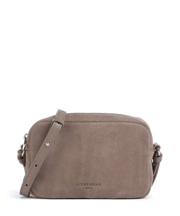 Liebeskind Farrah Suede S Crossover taske neutral gray