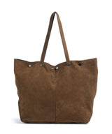 Liebeskind Rive Suede L Shopper taske safari