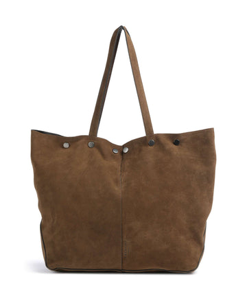Liebeskind Rive Suede L Shopper taske safari