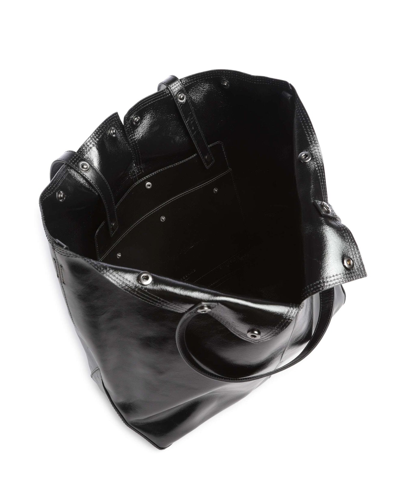 Liebeskind Rive Paper Touch Crinkle L Tote bag black