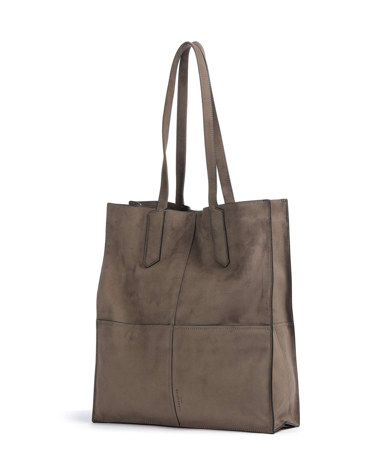 Liebeskind Amy Vegan Suede L Tote bag neutral grey