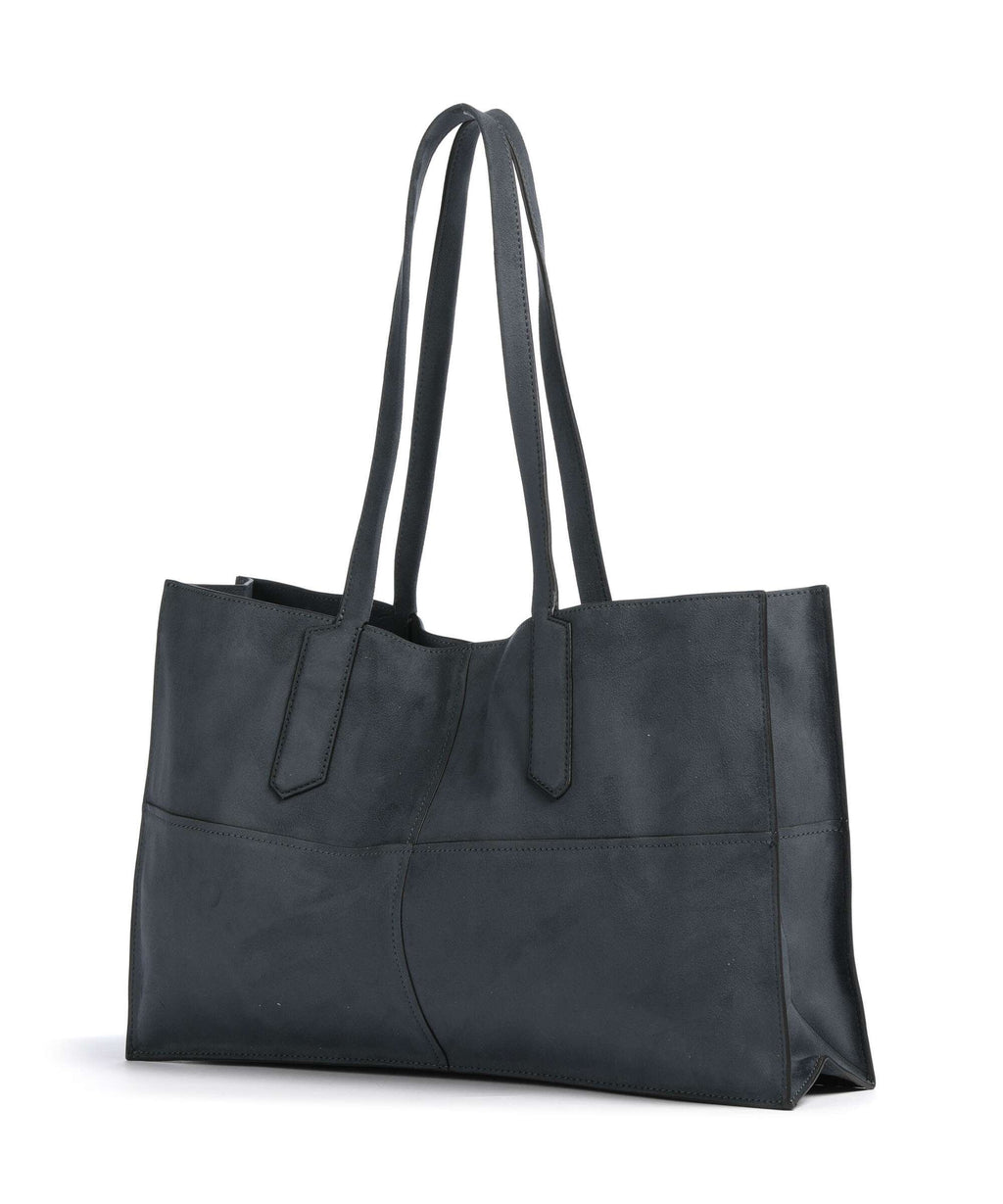 Liebeskind Amy Vegan Suede L Tote bag peacoat