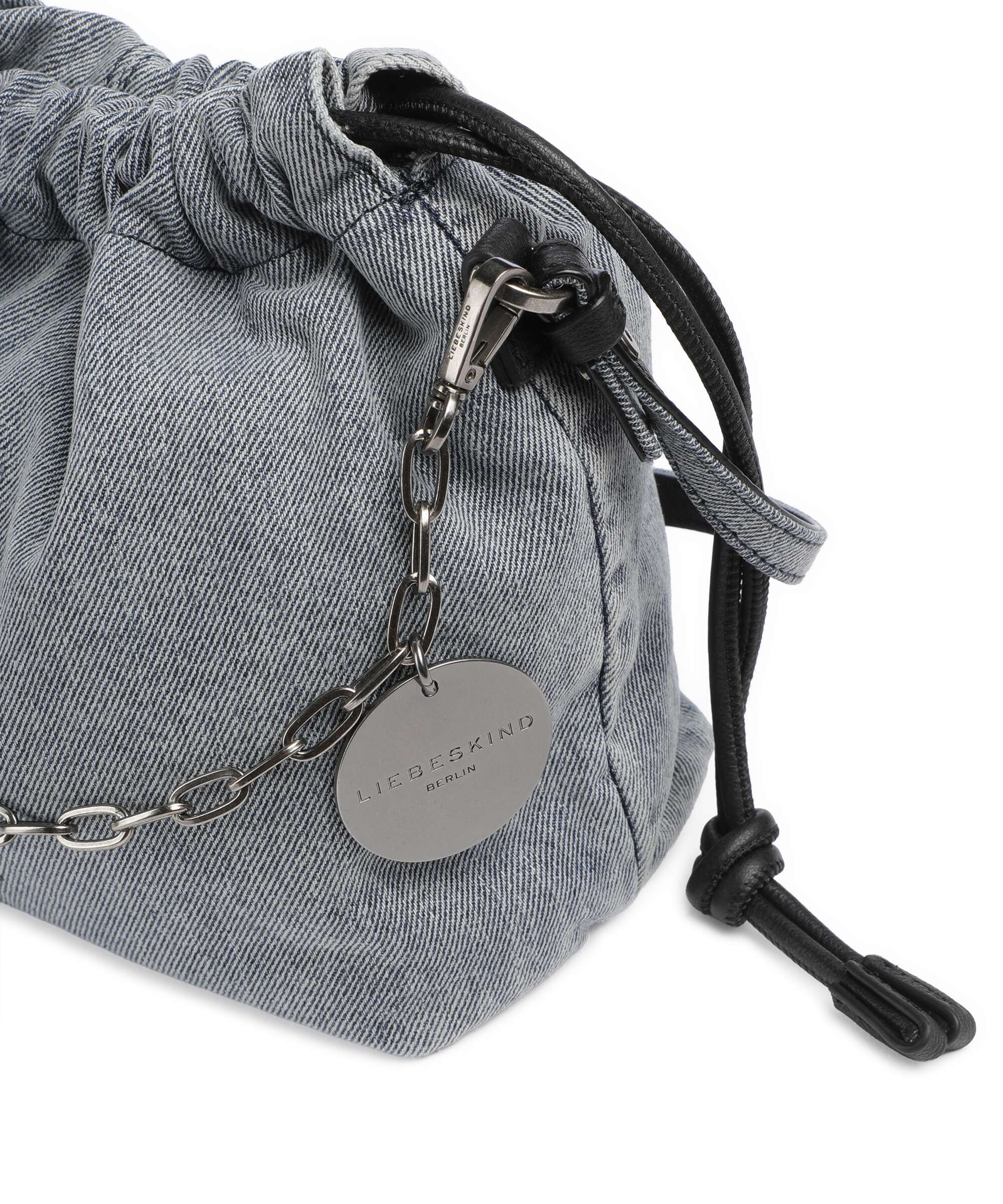 Liebeskind Lya II Denim S Bucket bag blue denim
