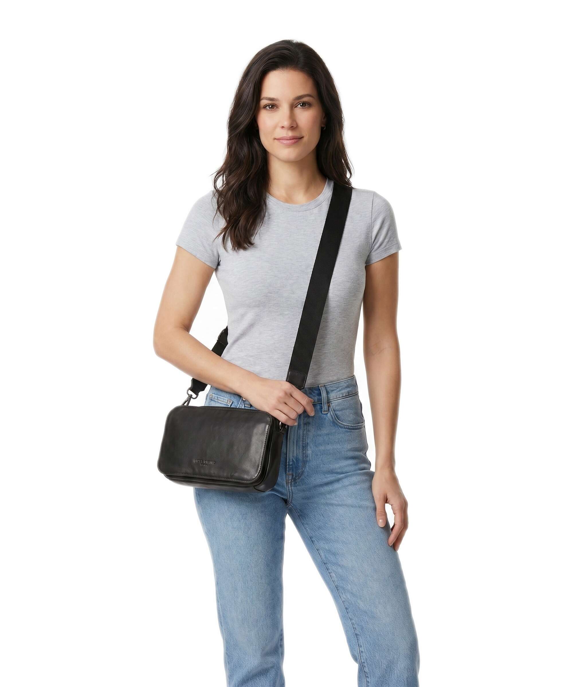 Liebeskind Clarice Sheep Natural Crossbody bag deep soil