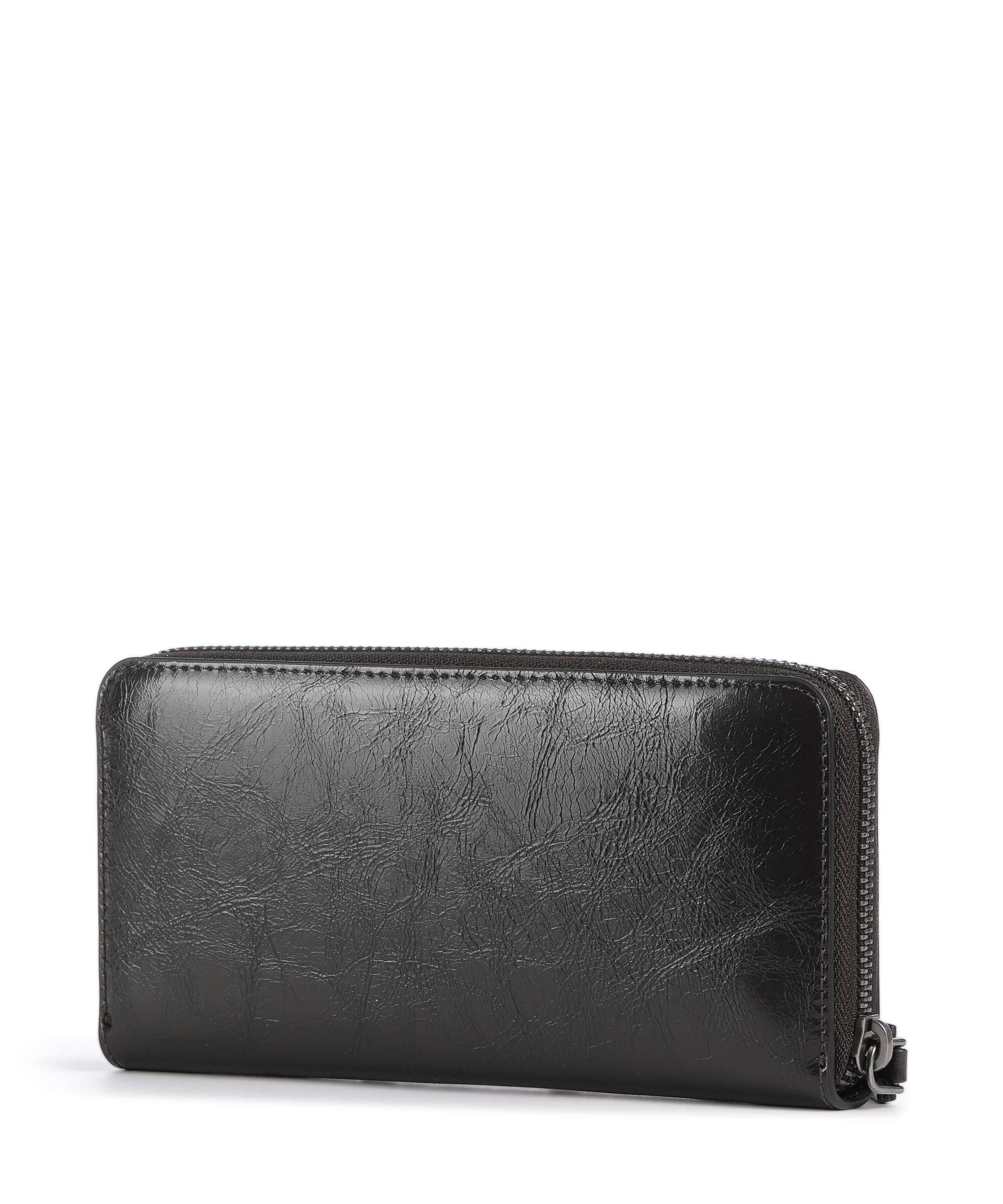 Liebeskind Sally Audrey Recycled Lack Distressed Wallet deep soil
