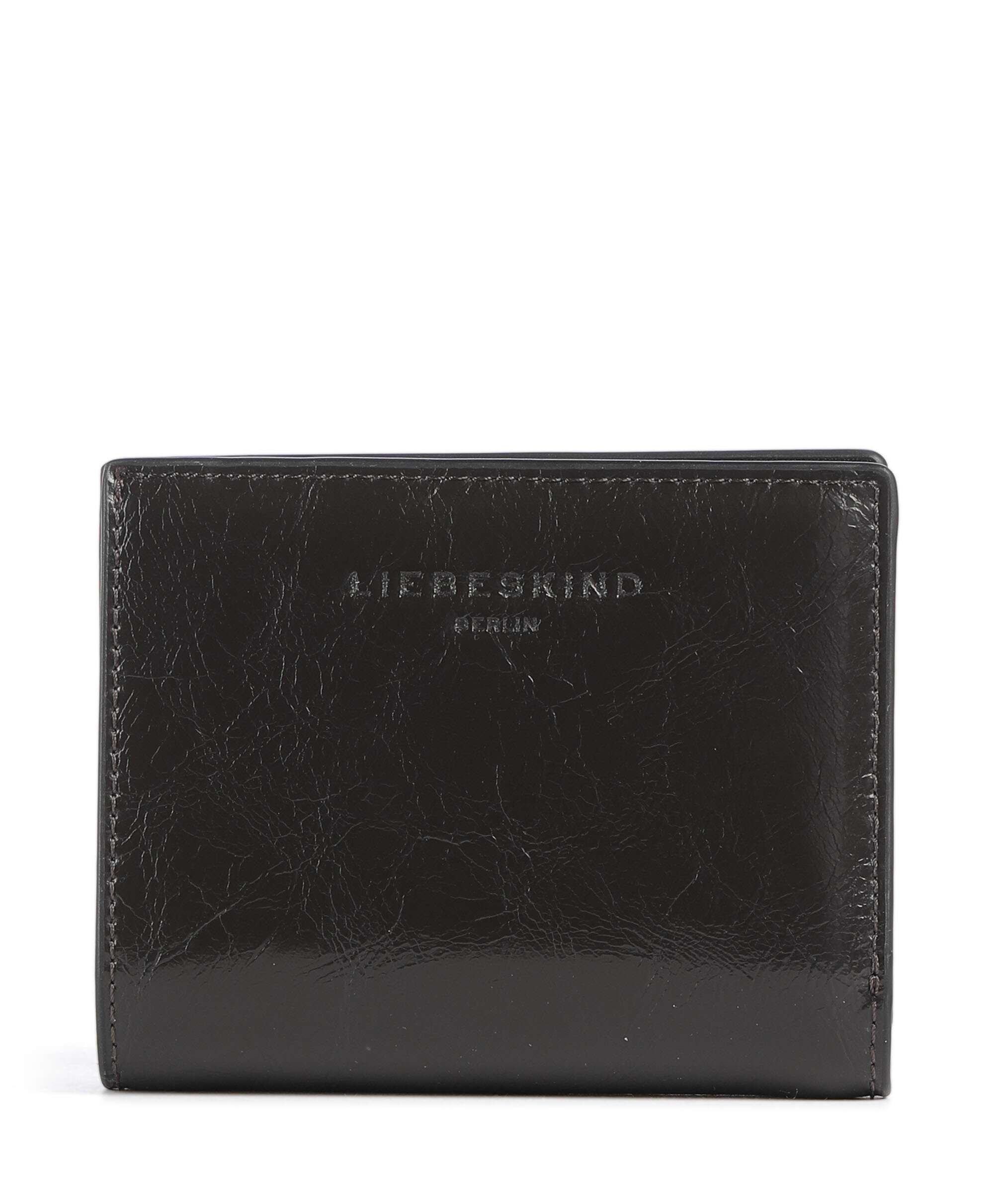 Liebeskind Thea Audrey Recycled Lack Distressed M Wallet deep soil