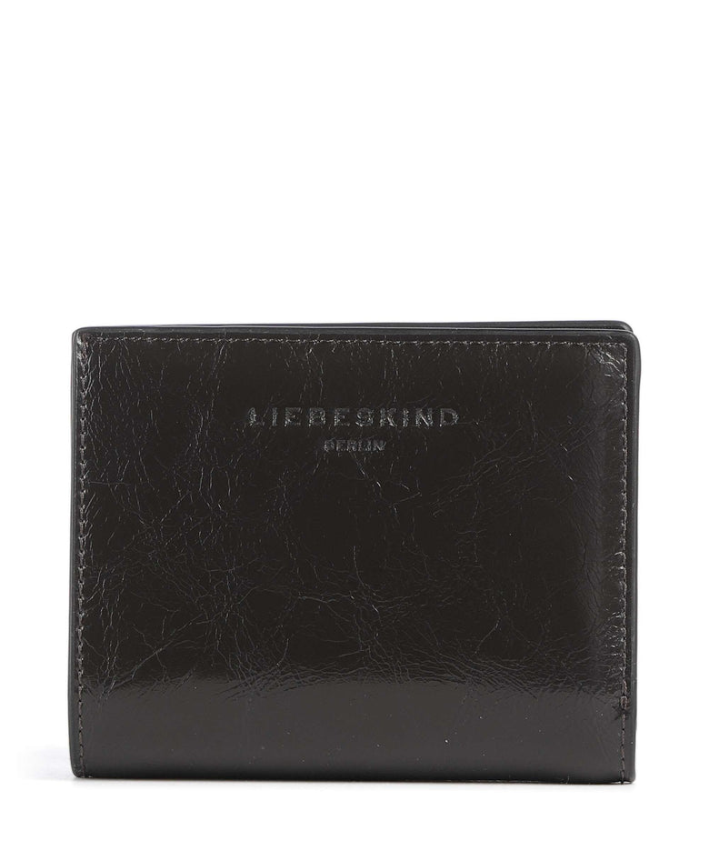 Liebeskind Thea Audrey Recycled Lack Distressed M Wallet deep soil