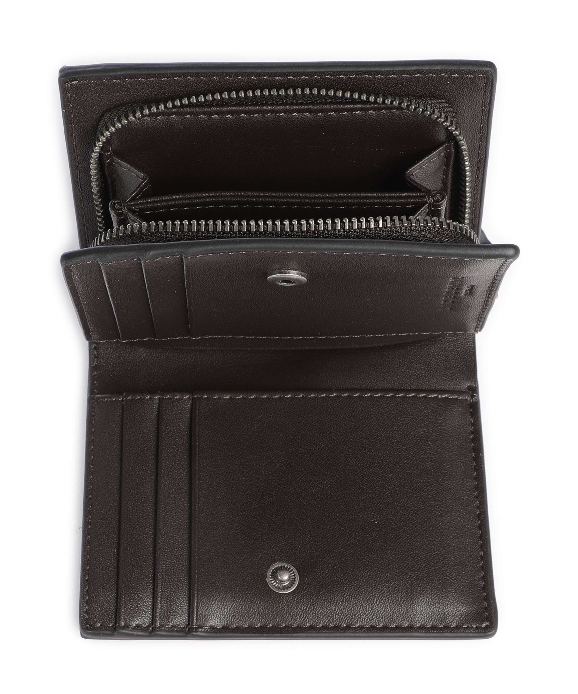 Liebeskind Thea Audrey Recycled Lack Distressed M Wallet deep soil