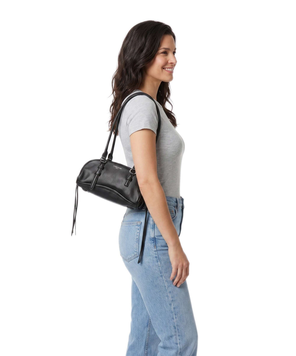 Liebeskind Capri Cow Naturale S Shoulder bag black