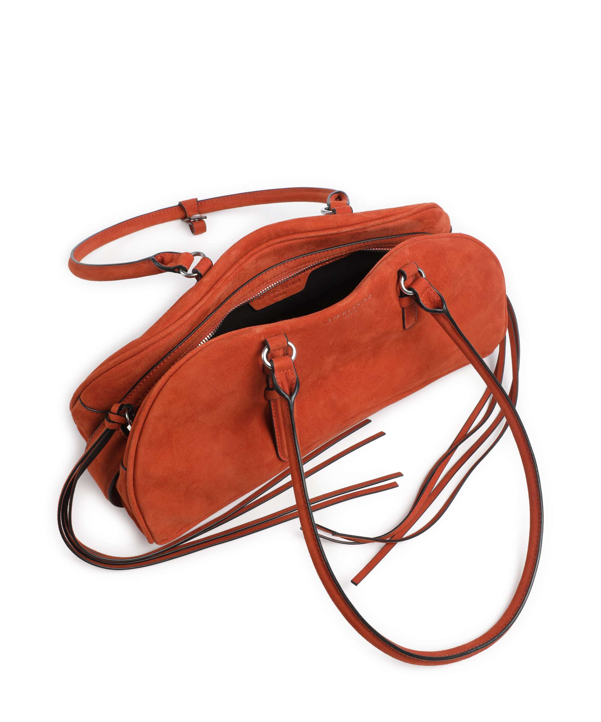 Liebeskind Capri Suede M Shoulder bag red rock
