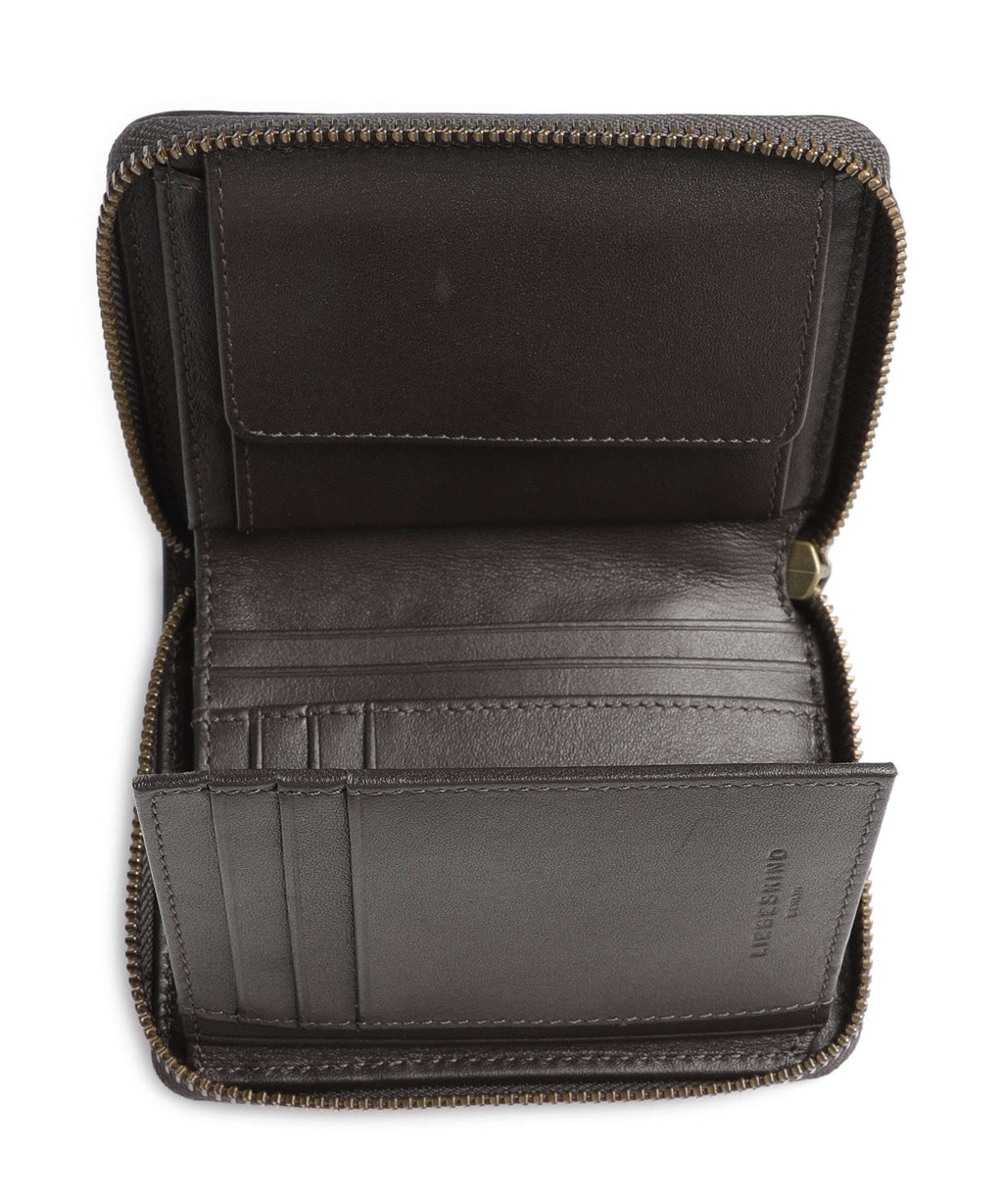 Liebeskind Conny Paris II Vintage Pebble M Wallet deep soil