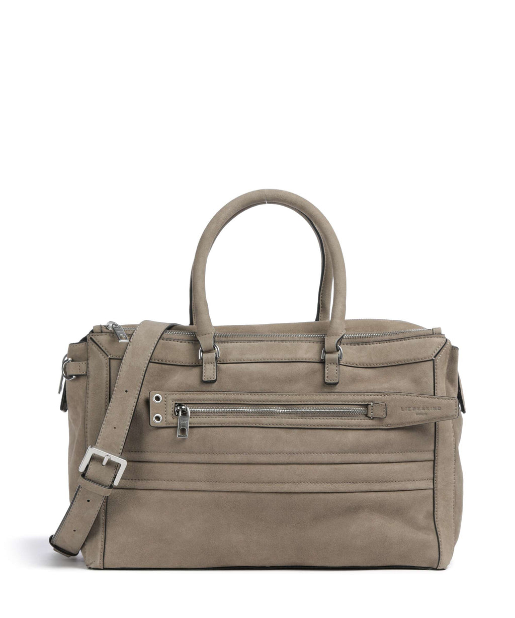 Liebeskind Delia Suede M Handbag neutral grey