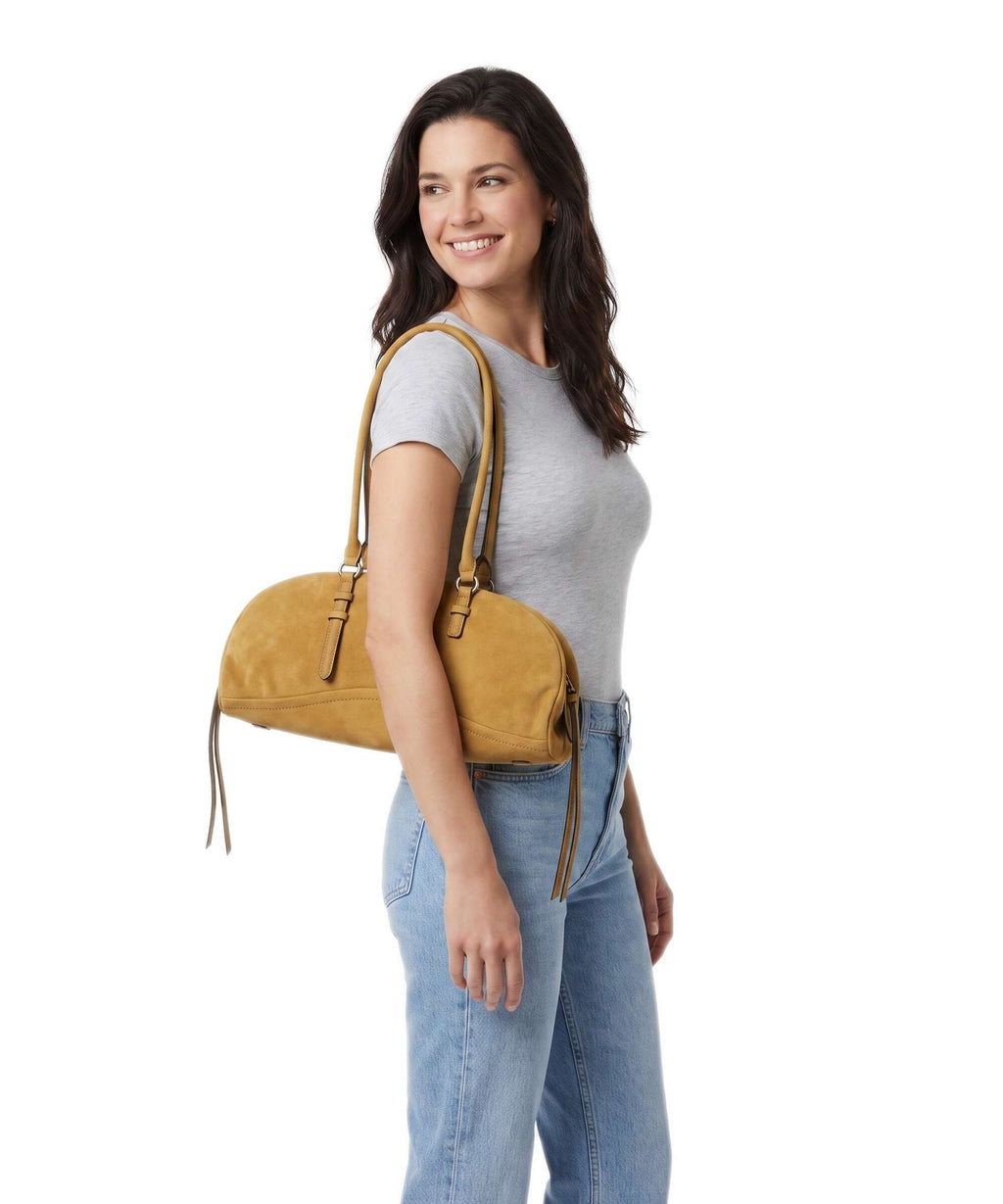 Liebeskind Capri Suede M Shoulder bag honey suede