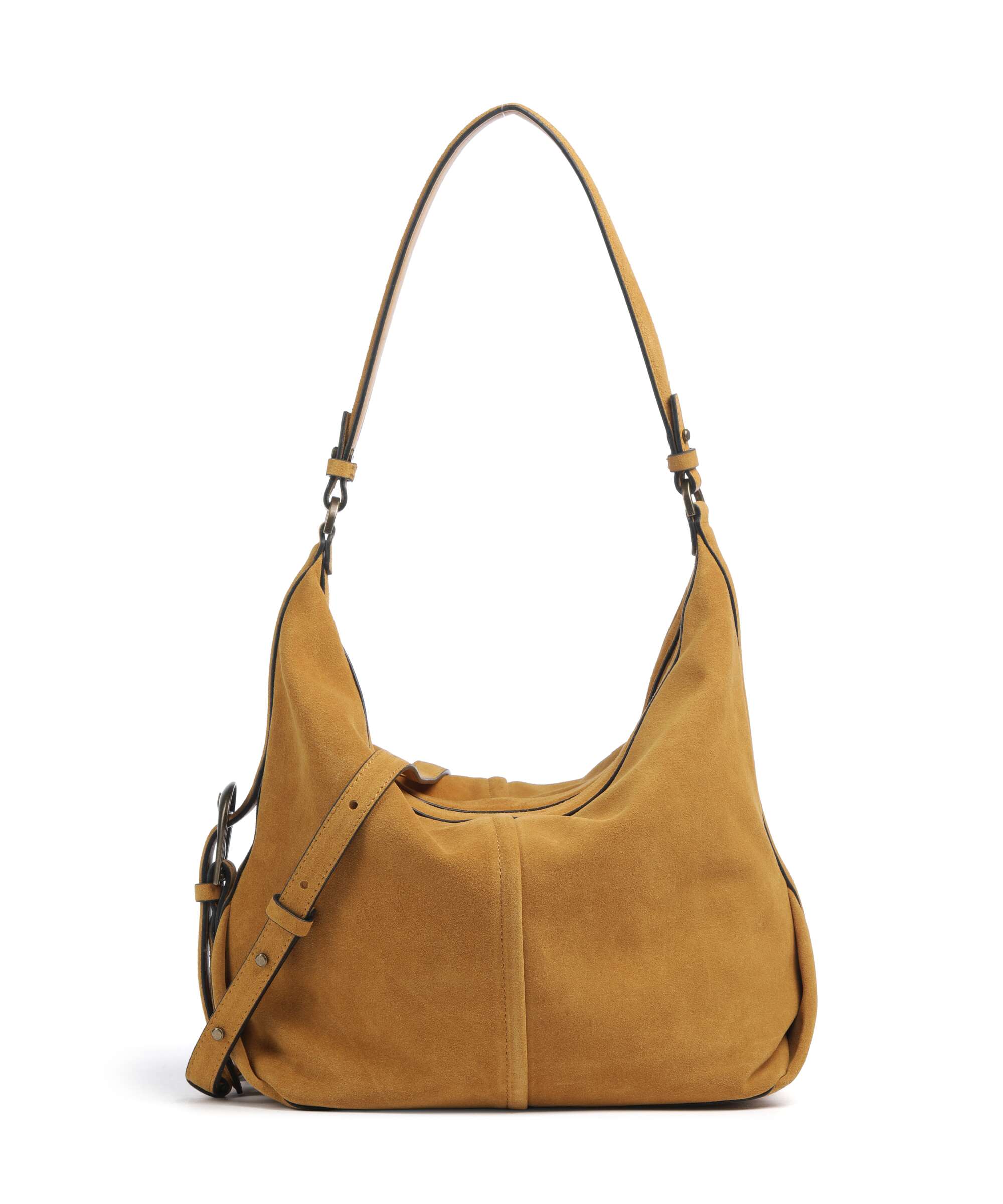 Liebeskind Paris II Hydro Suede M Hobo bag honey suede