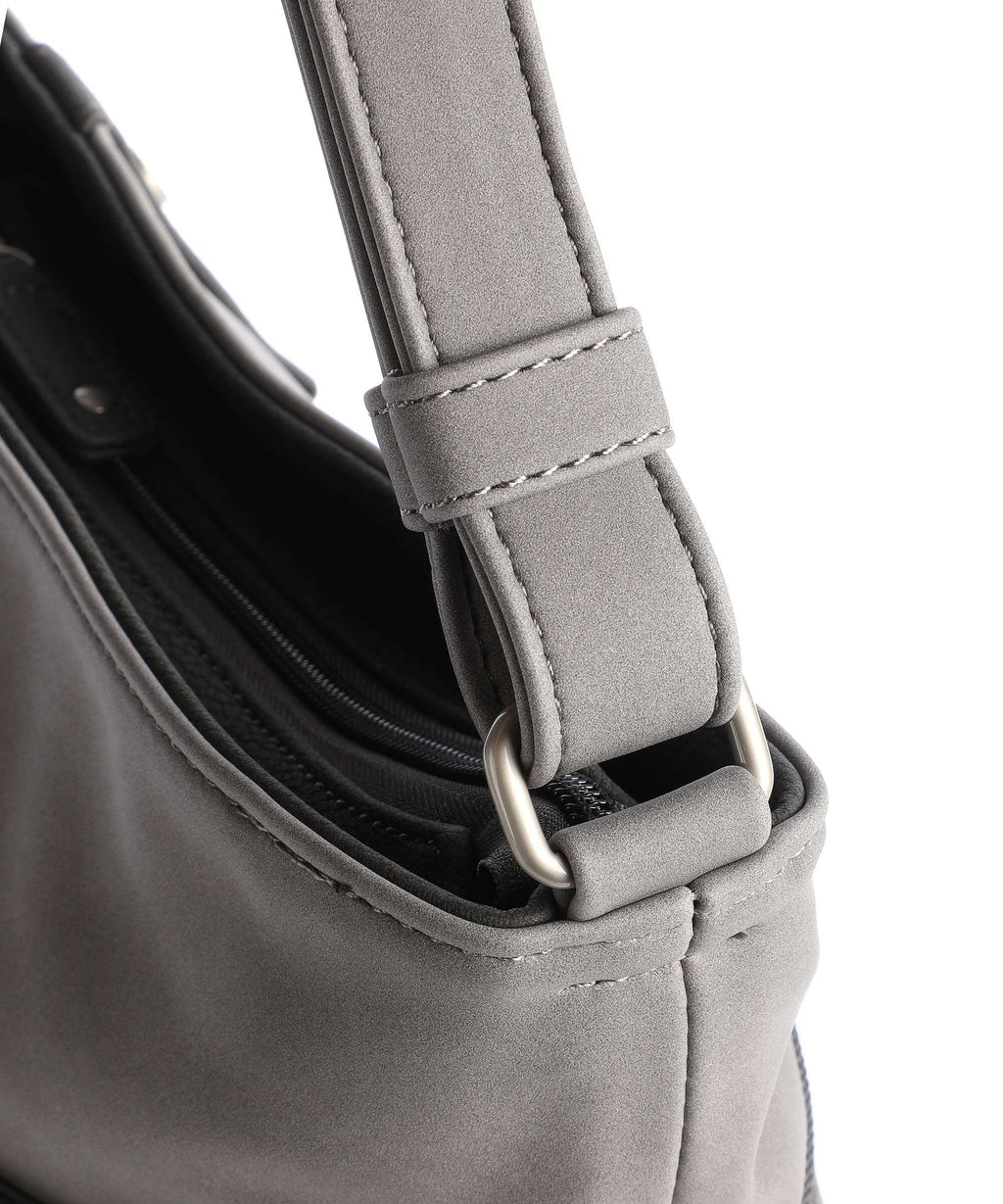 Zwei Jana J10 Shoulder bag nubuk stone