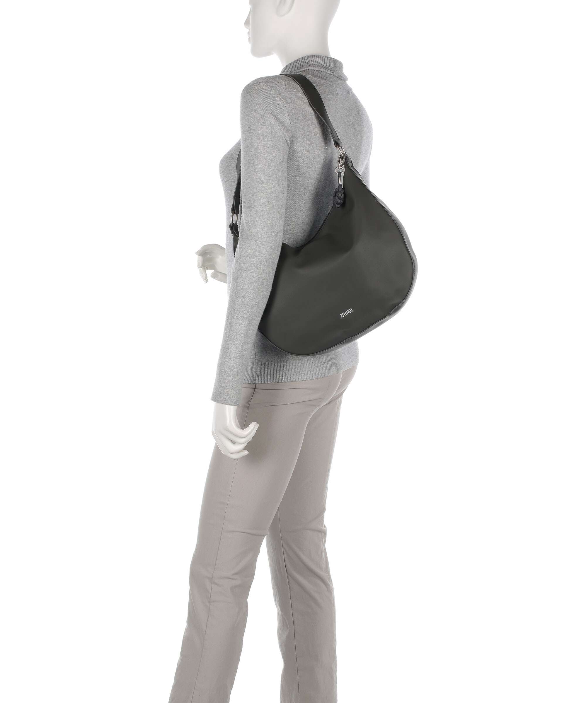 Zwei Yuna YU110 Hobo bag stone