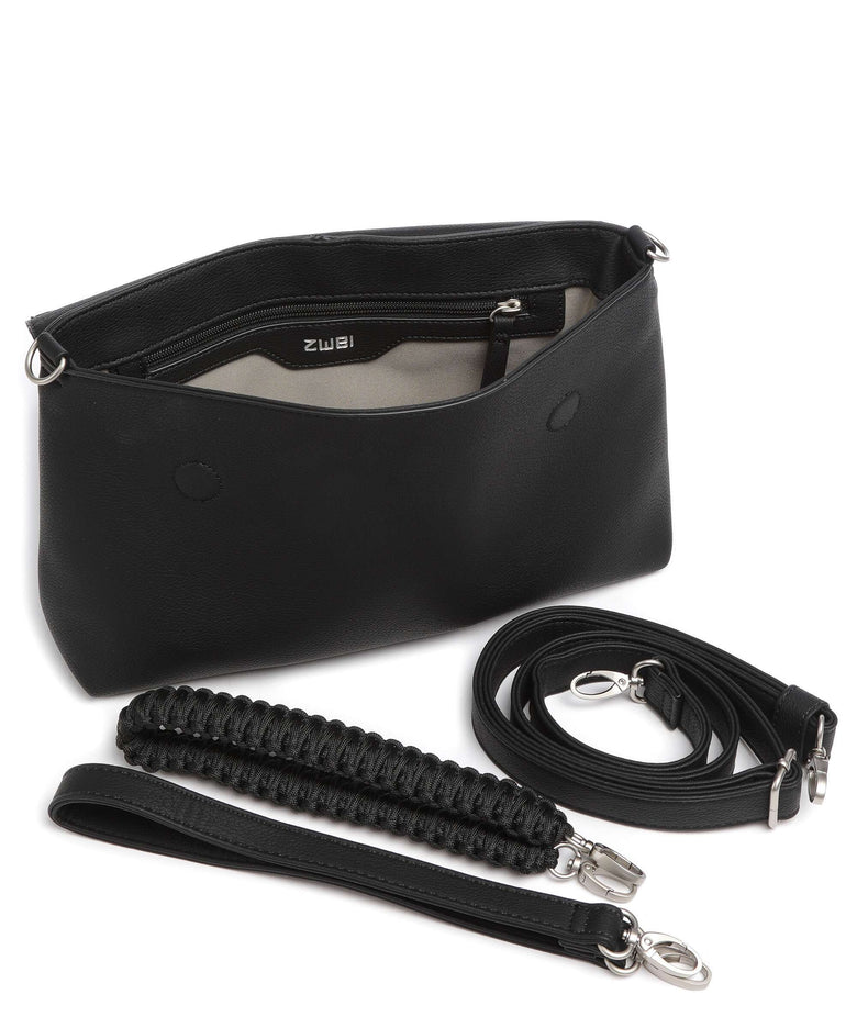 Zwei Yuna YU60 Shoulder bag nubuk black