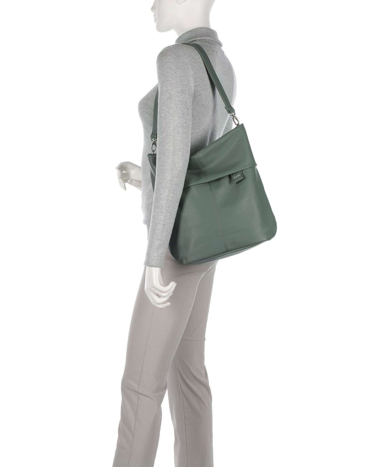 Zwei Mademoiselle.M M12 Hobo bag eucalyptus