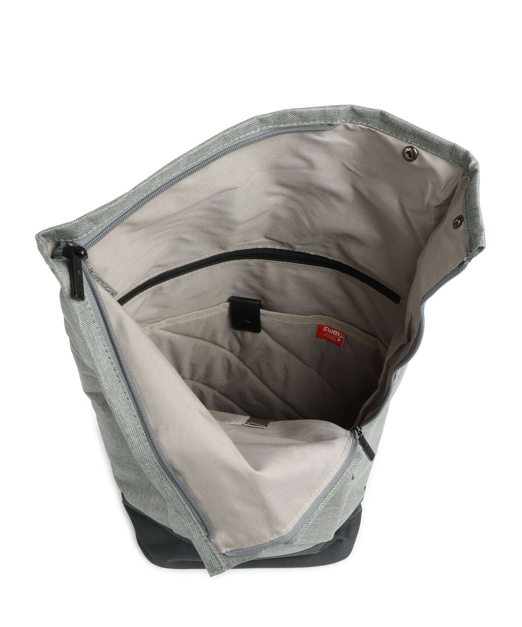 Zwei Benno BE250 Rolltop backpack eucalyptus