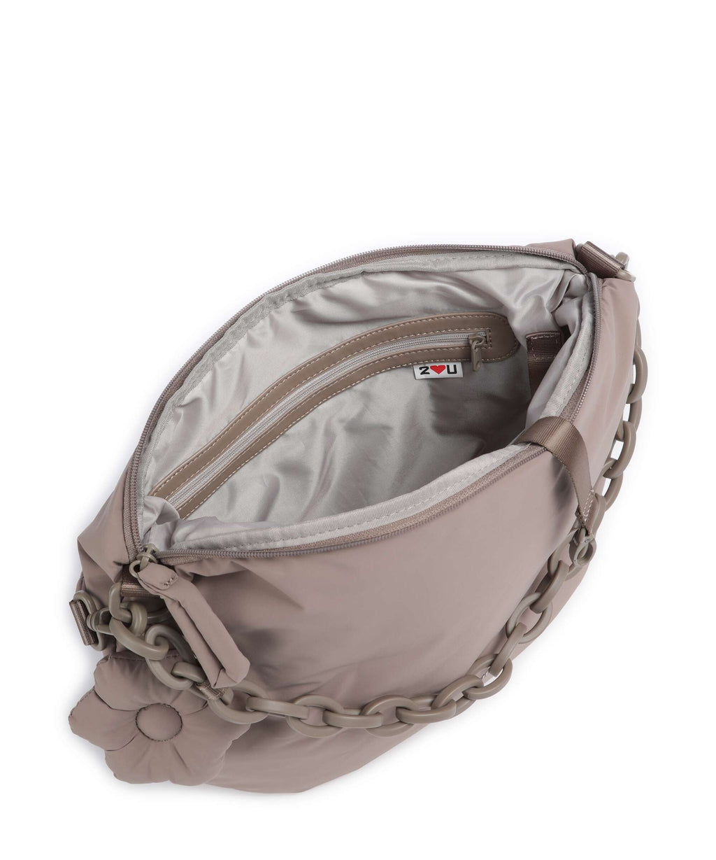 Zwei Hannah HA140 Hobo bag cappuccino