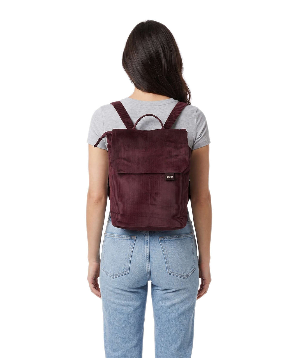 Zwei Mademoiselle.M MR13 Backpack cord/bordeaux