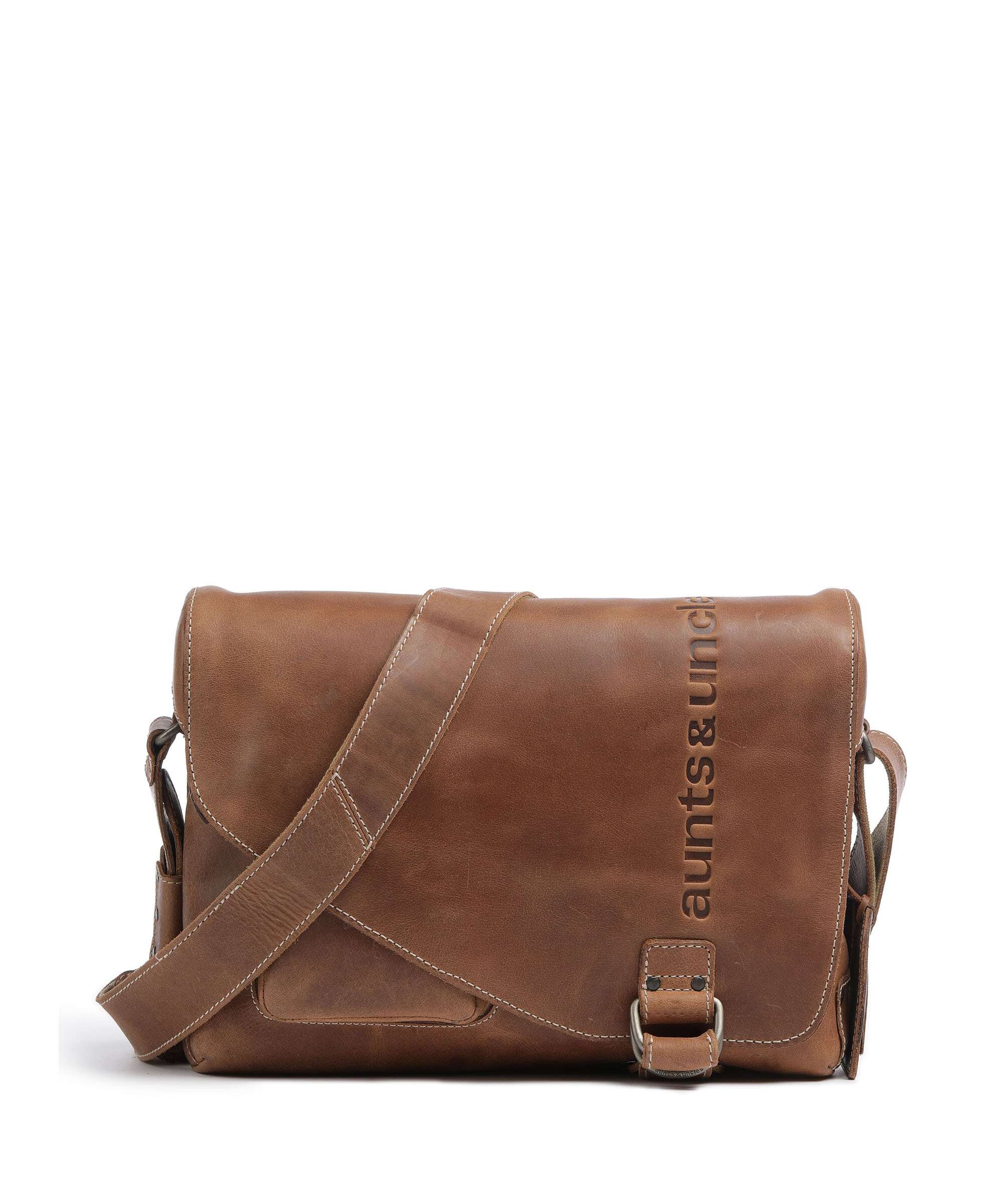 Aunts & Uncles Hunter Judd Messenger bag vintage tan