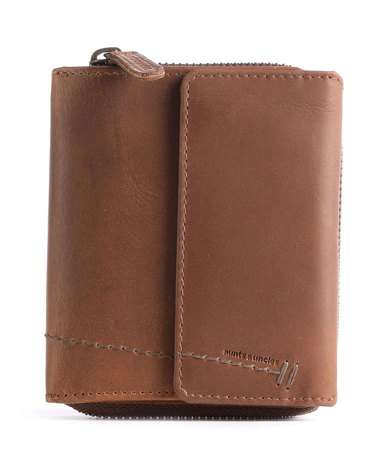 Aunts & Uncles Good Old Friends Teddy Bear Wallet hazelnut
