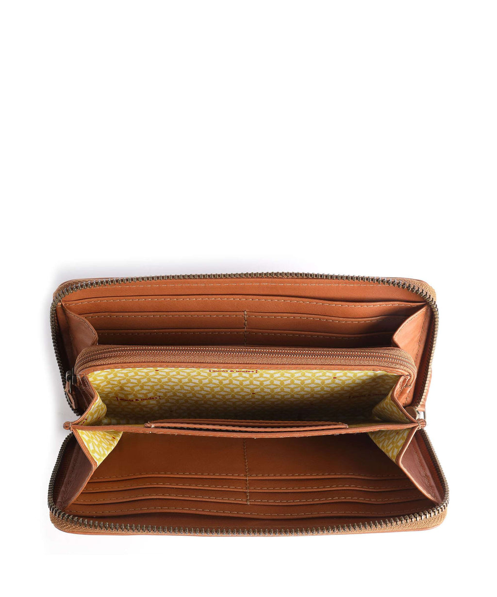 Aunts & Uncles Jamie's Orchard Melon Wallet cognac