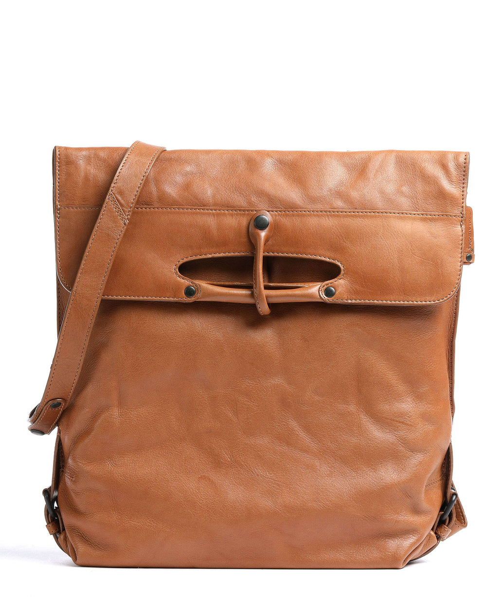 Aunts & Uncles Grandma's Luxury Club Mrs. Apple Strudel Backpack bag caramel