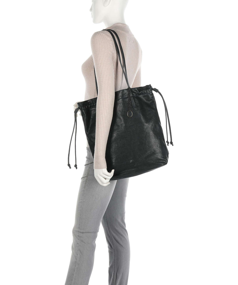 Aunts & Uncles Coffee Klatsch Madison Bucket bag moonless night