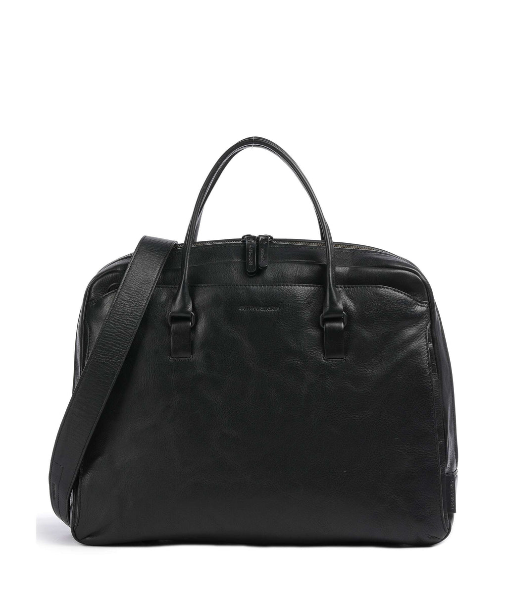 Aunts & Uncles Grandma's Luxury Club Mrs. Plum Tart Briefcase black smoke