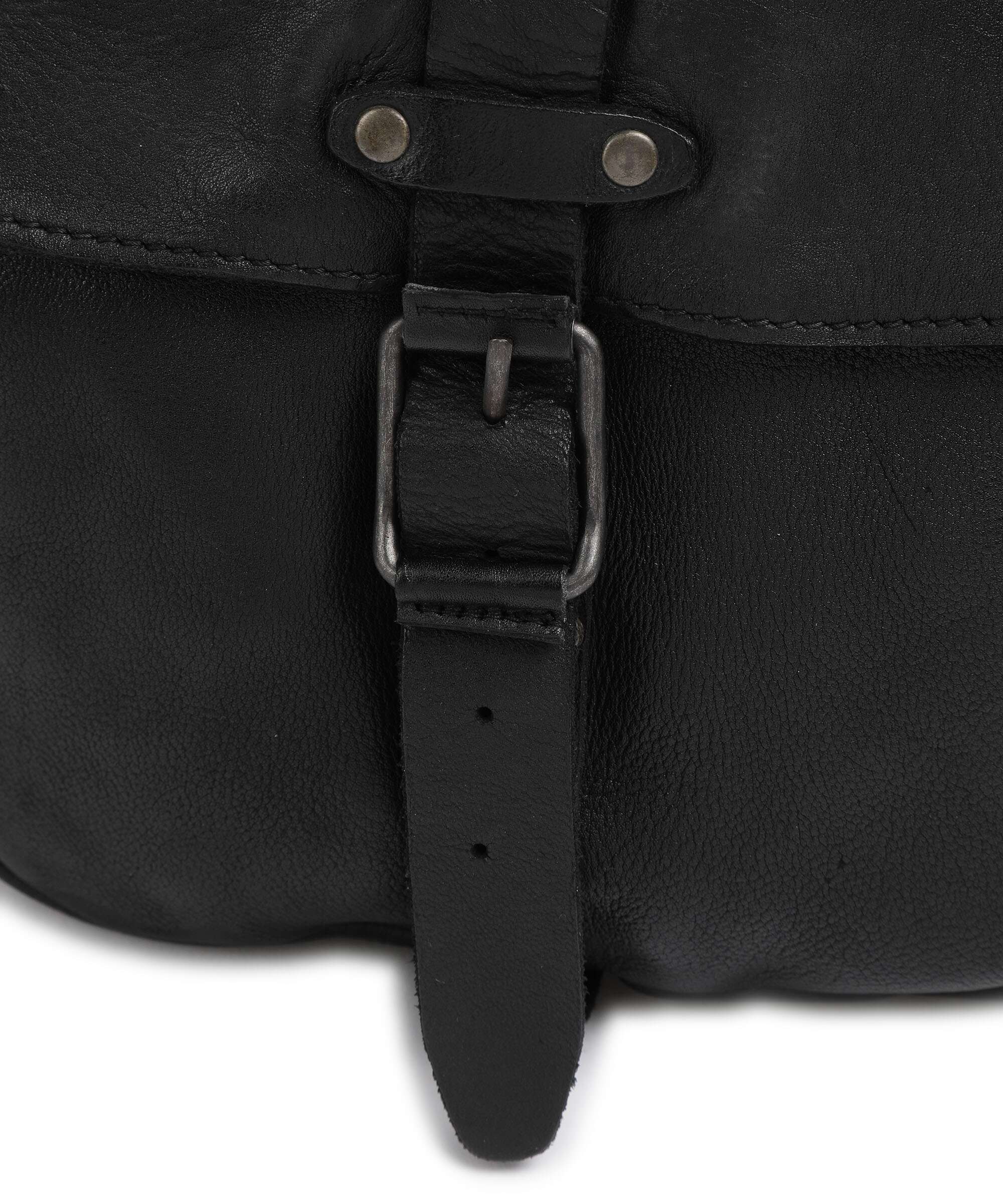 Aunts & Uncles Barbershop Goatee Crossbody bag charcoal black