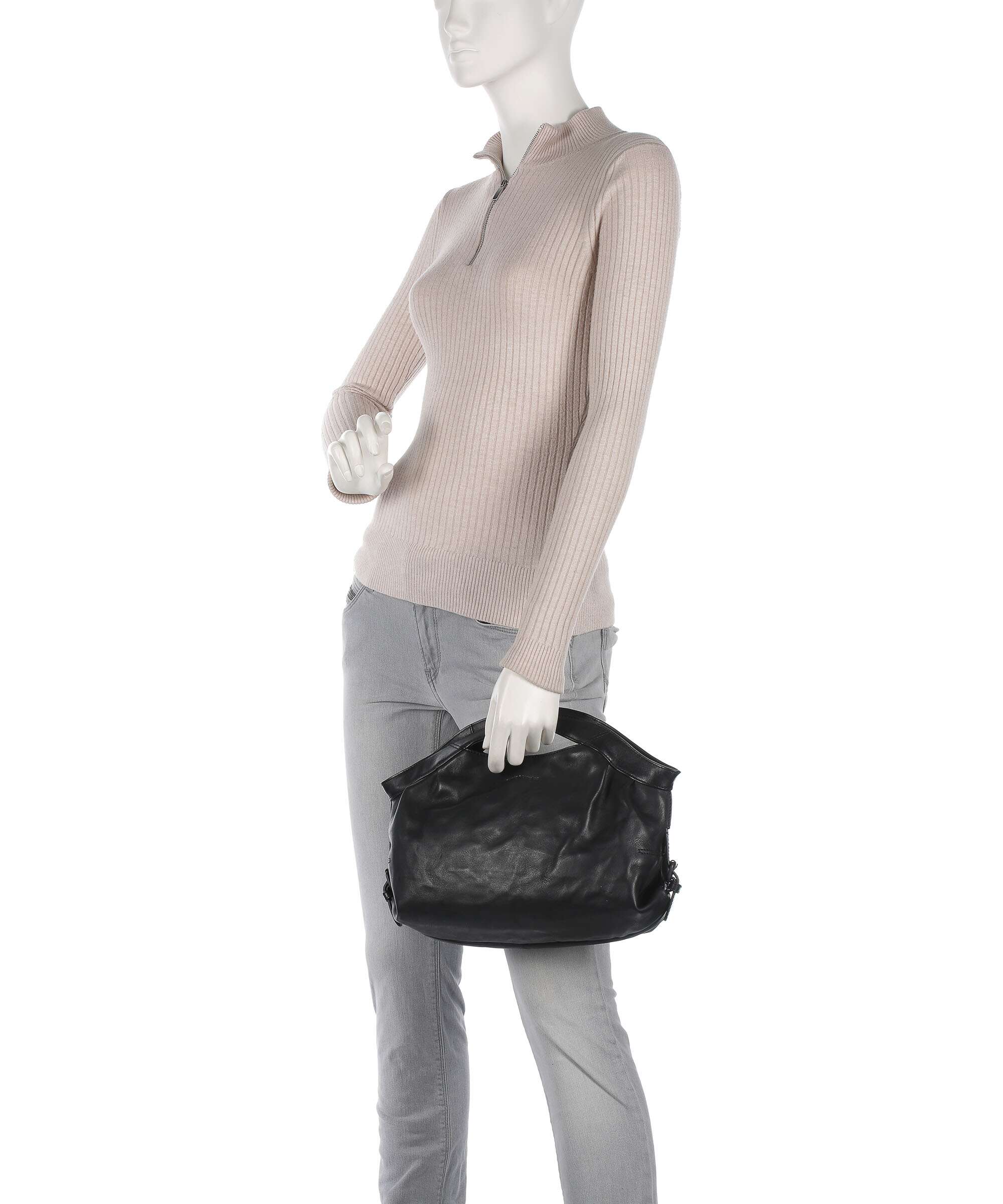 Aunts & Uncles Grandma's Luxury Club Mrs. Macaron Handbag black smoke