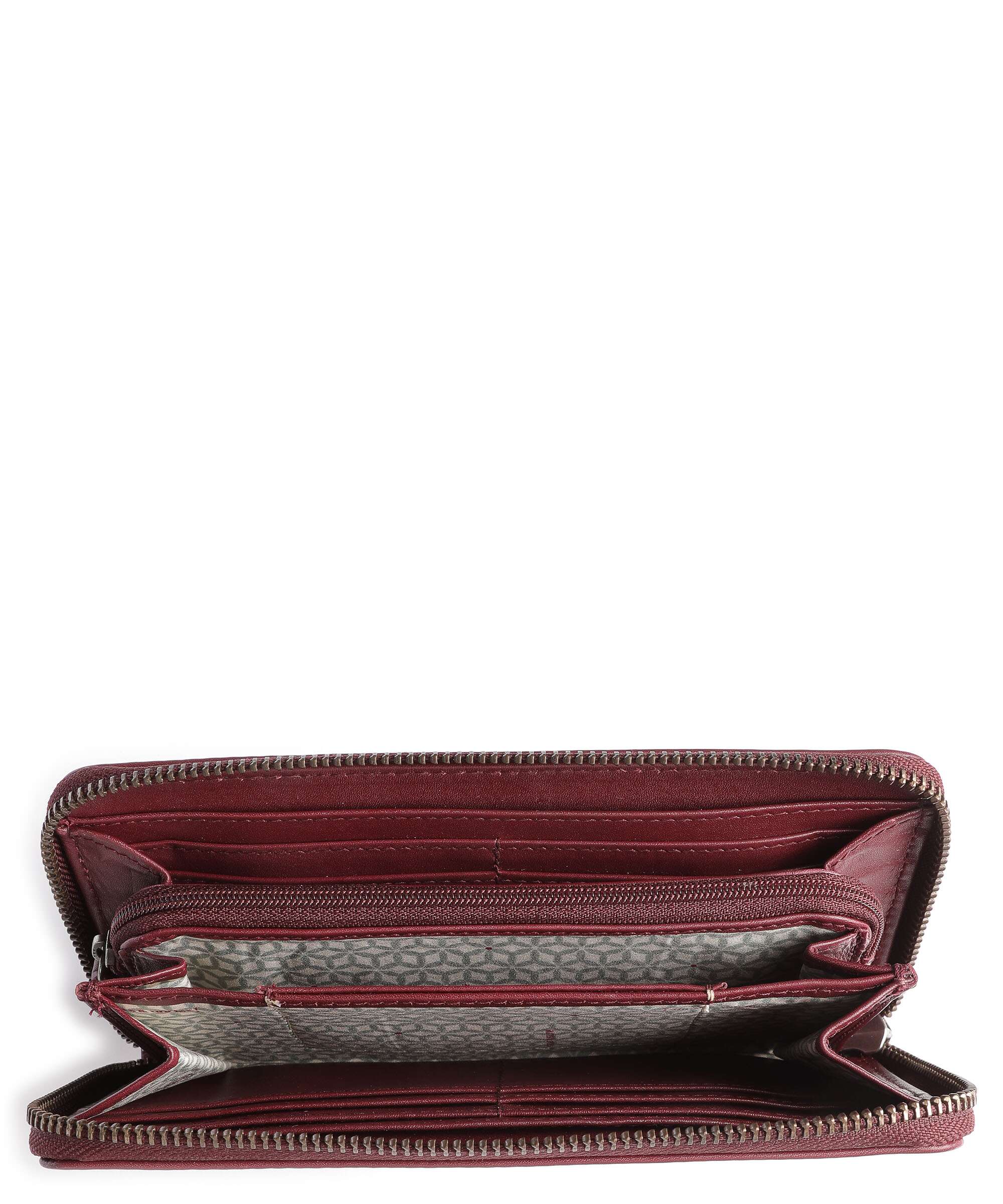 Aunts & Uncles Jamie's Orchard Melon RFID Wallet pomegranat