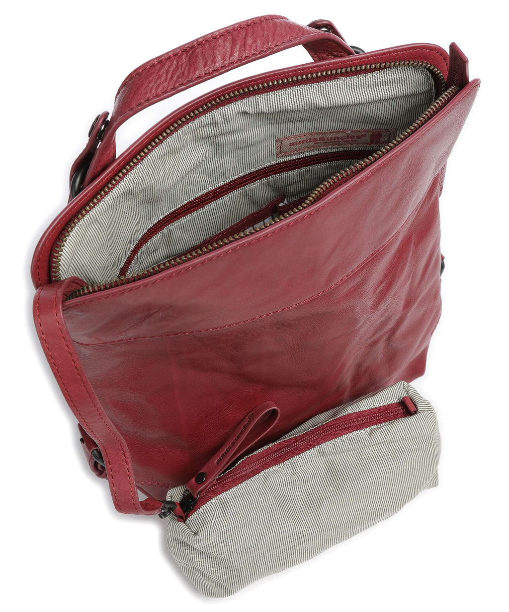 Aunts & Uncles Grandma's Luxury Club Mrs. Crumble Cookie Backpack bag bohemian red 