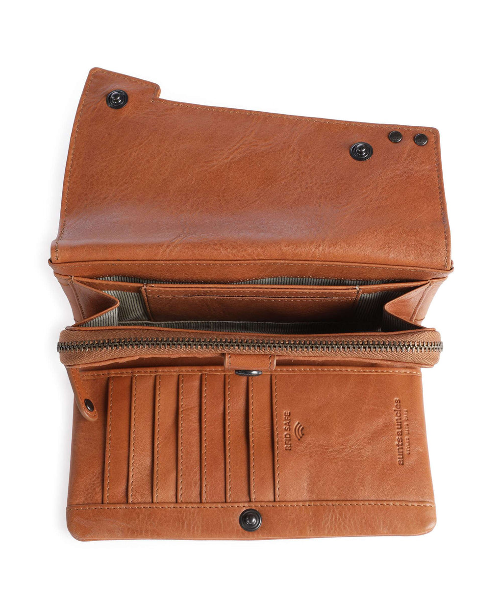 Aunts & Uncles Grandma's Luxury Club Sonja RFID Wallet caramel