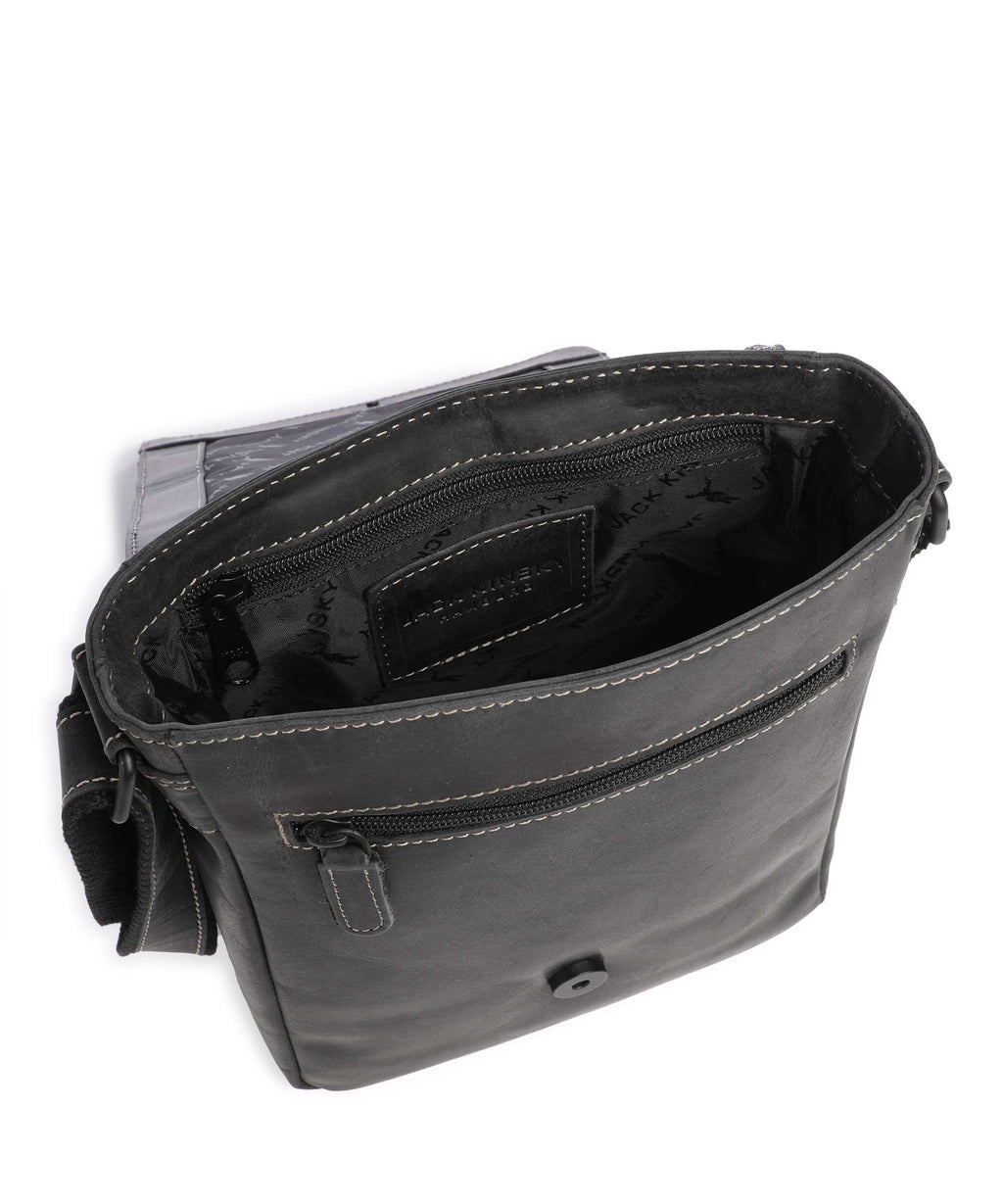 Jack Kinsky Baltimore 3 Crossbody bag anthrazit 