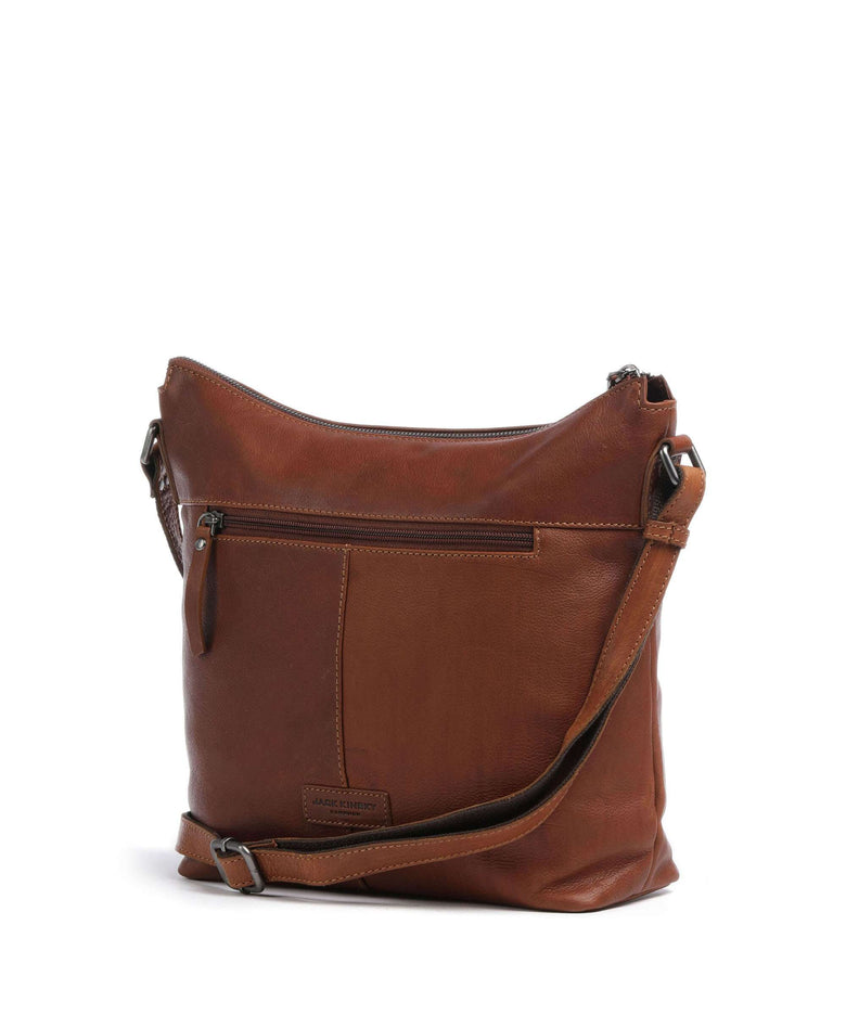 Jack Kinsky Montreal 21N Crossbody bag cognac
