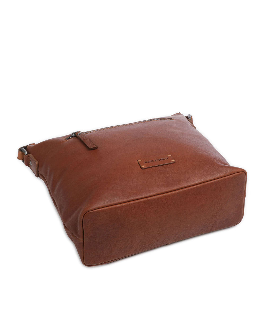 Jack Kinsky Montreal 21N Crossbody bag cognac