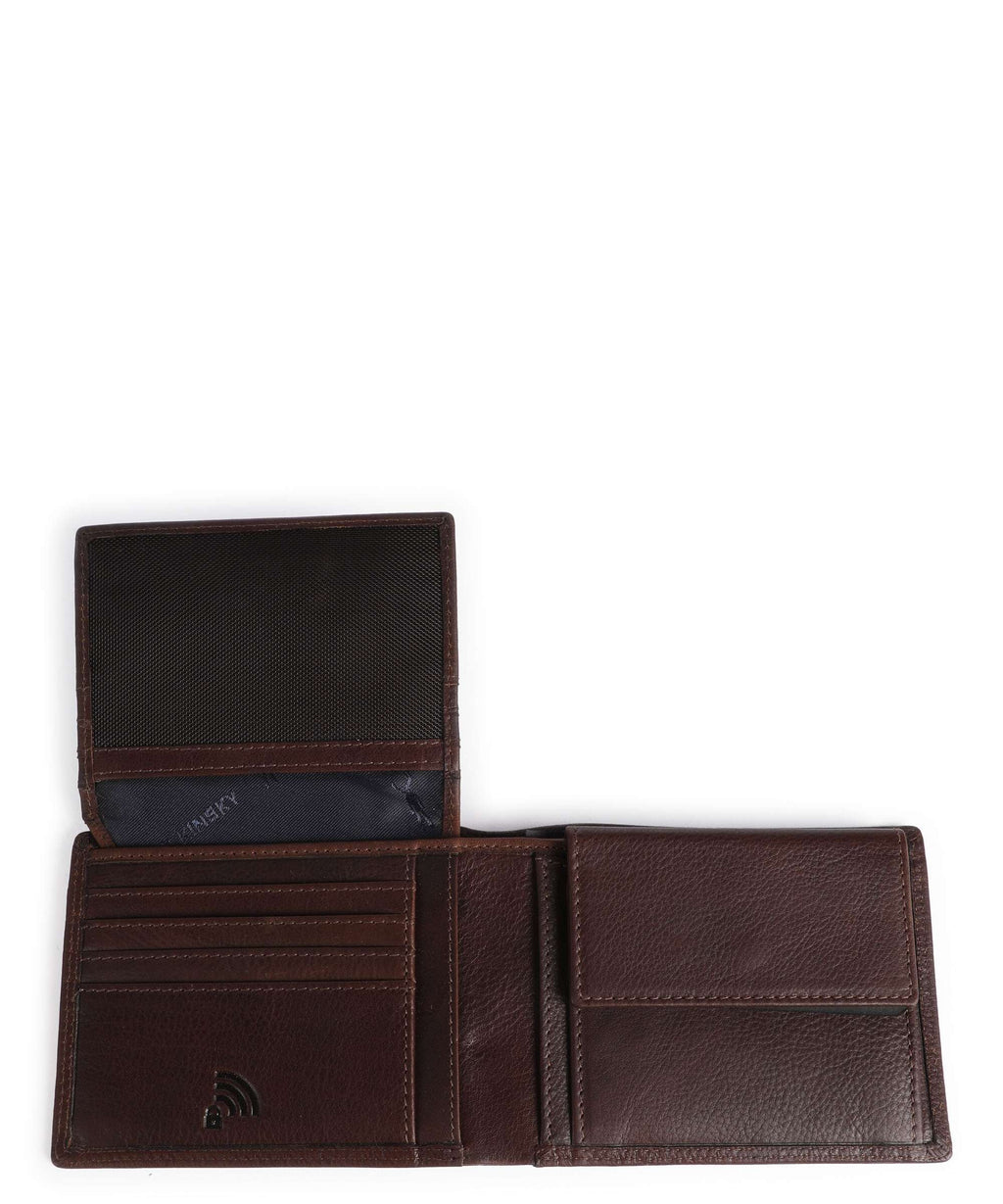 Jack Kinsky Montreal 101N Wallet mokka