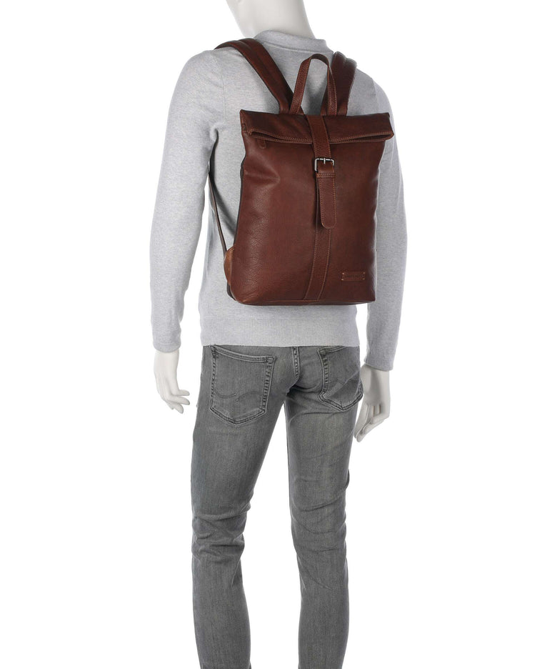 Jack Kinsky Porto 5 Backpack cognac